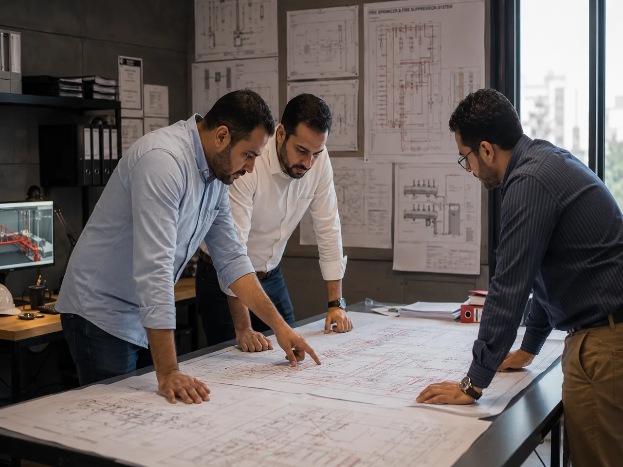 SOS Contracting & Trading engineering team