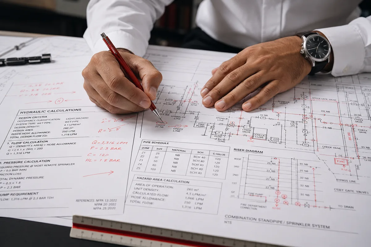 SOS Contracting & Trading — fire protection engineering